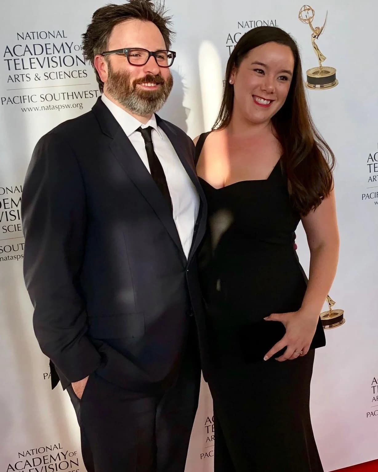 Drew Lewis at the Pacific Southwest Emmy Awards