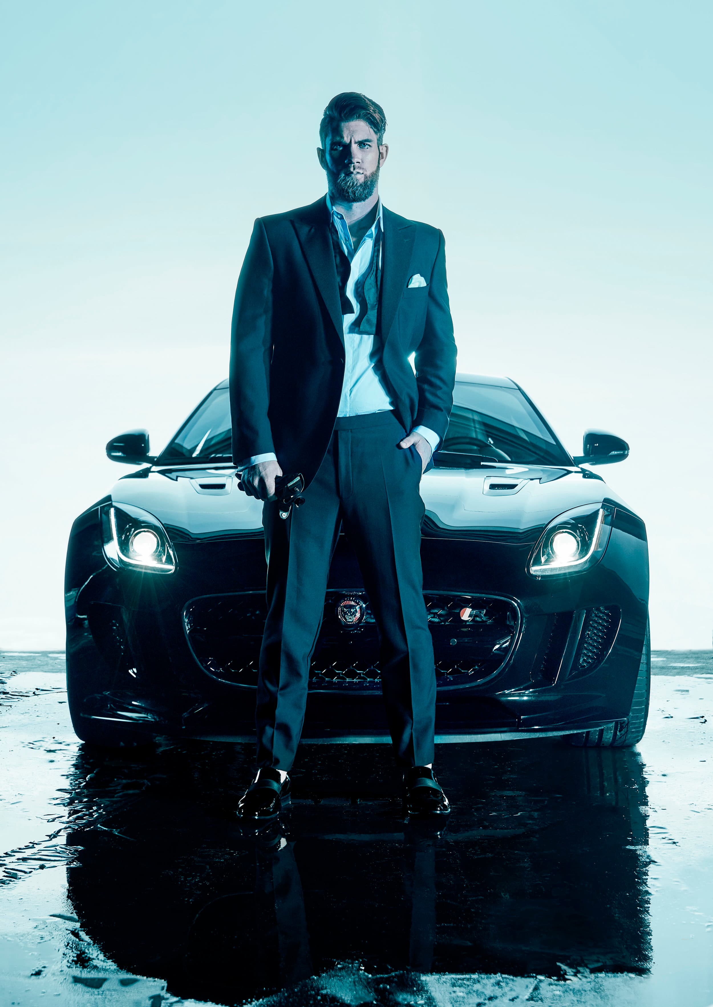 Jaguar F-TYPE campaign still with Bryce Harper